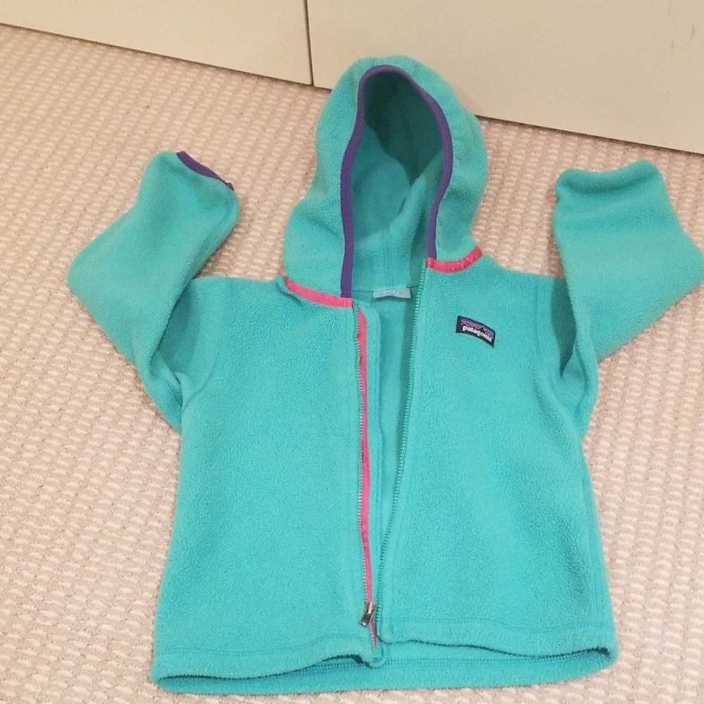 3T green Patagonia fleece